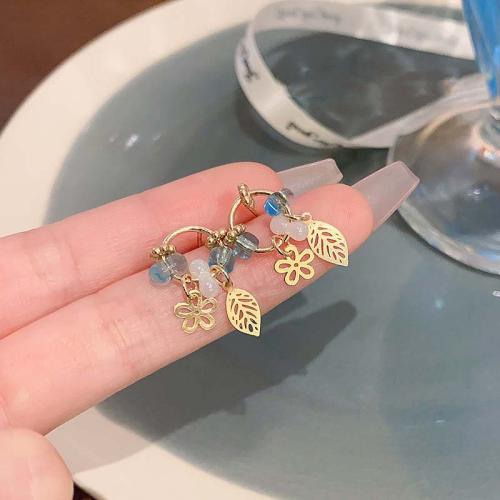 Tibetan Style Stud Earring, with Resin, gold color plated, fashion jewelry, golden, nickel, lead & cadmium free, 24x13mm, Sold By Pair