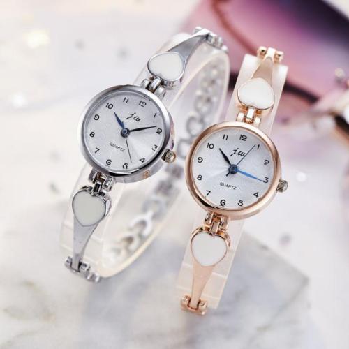 Women Wrist Watch, 304 Stainless Steel, with Steel & Glass, fashion jewelry & Chinese movement & for woman & waterproof, more colors for choice, Dial straight size: diameter about 2.2cm, thickness: about 0.6cm; Band width: about 0.6cm., Length:Approx 18 cm, Sold By PC