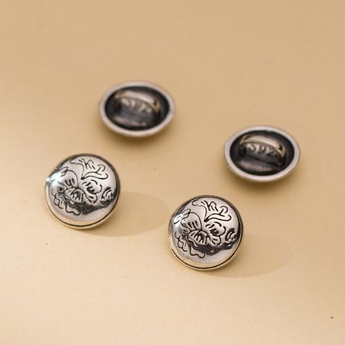 Risultati di braccialetto in argento sterling, 925 sterline d'argento, Cerchio, Vintage & DIY, 11x5.50mm, Foro:Appross. 2.5mm, Venduto da PC