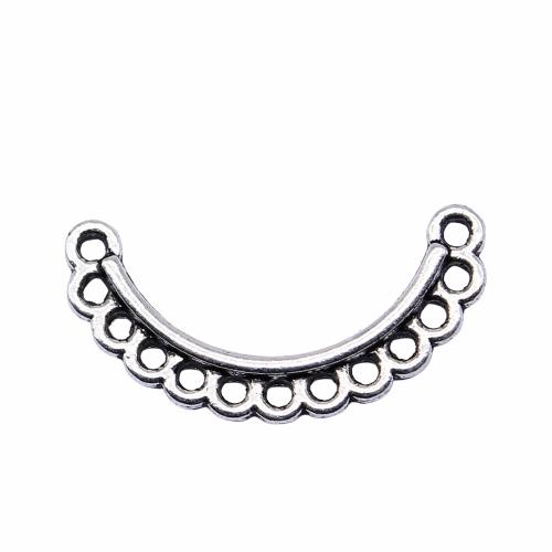 Zinc Alloy Connector antique silver color plated DIY Sold By PC