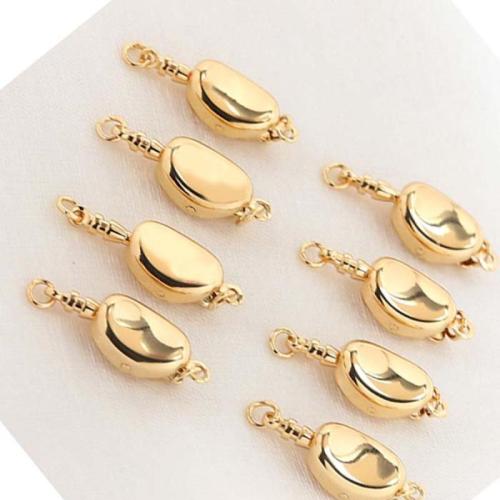 Brass Bayonet Clasp gold color plated DIY golden nickel lead & cadmium free Sold By PC