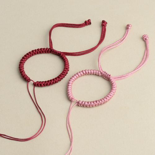 Fashion Bracelet Cord Polyamide with 6CM extender chain handmade DIY Length Approx 11 cm Sold By Lot