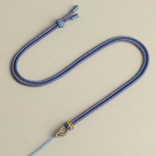 Fashion Necklace Cord, Polyester, handmade, DIY, more colors for choice, Length:Approx 60 cm, 10PCs/Lot, Sold By Lot