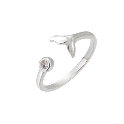 925 sterling zilver Teen Ring, mode sieraden & micro pave zirconia & voor vrouw, Verkocht door PC