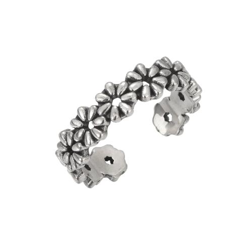 925 sterling zilver Teen Ring, madeliefje, mode sieraden & voor vrouw, Verkocht door PC