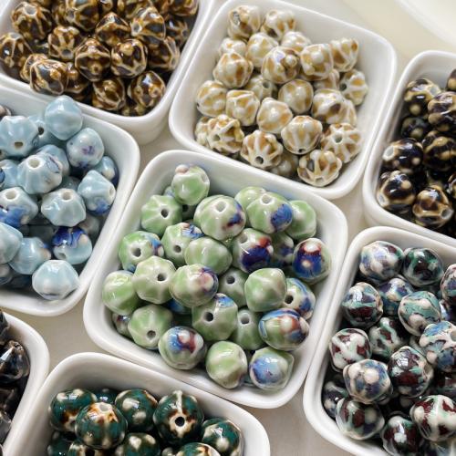 PorseleinJuwelen Beads, Porselein, Lantaarn, DIY, meer kleuren voor de keuze, 12mm, Gat:Ca 2.3mm, Verkocht door PC