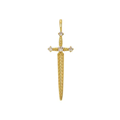 Brass Jewelry Set, Cross, plated, Unisex & different styles for choice & micro pave cubic zirconia, Sold By PC