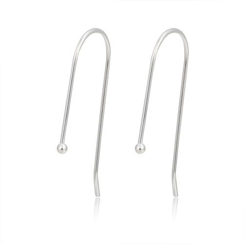 925 Sterling Silver Drop &  Dangle Earrings, fashion jewelry & for woman, 26.30mm, Sold By Pair