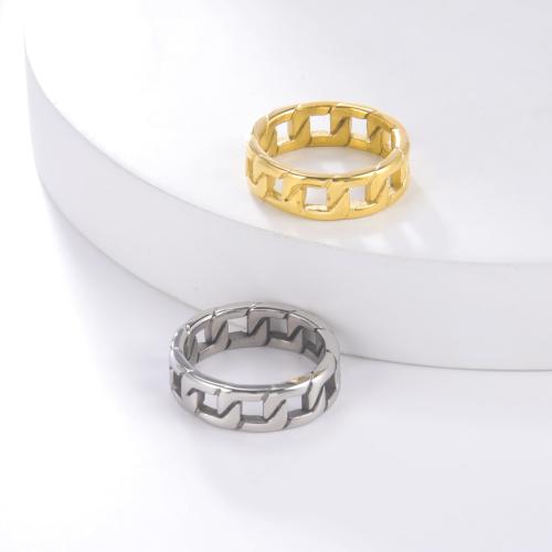 Ring Finger ze stali nierdzewnej, Stal nierdzewna 304, biżuteria moda & różnej wielkości do wyboru & dla człowieka, dostępnych więcej kolorów, sprzedane przez PC