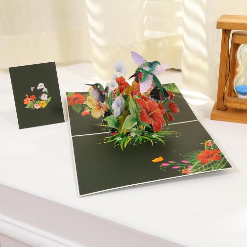открытки, бумага, Связанный вручную, 3D-эффект, 150x200mm, продается PC