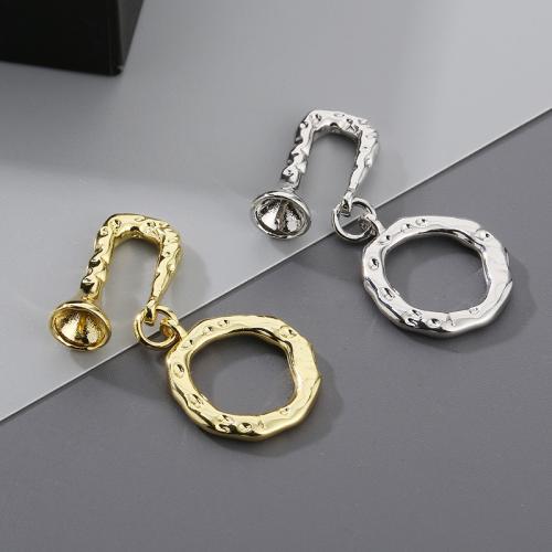 Zinc Alloy Toggle Clasp plated DIY nickel lead & cadmium free Sold By Bag