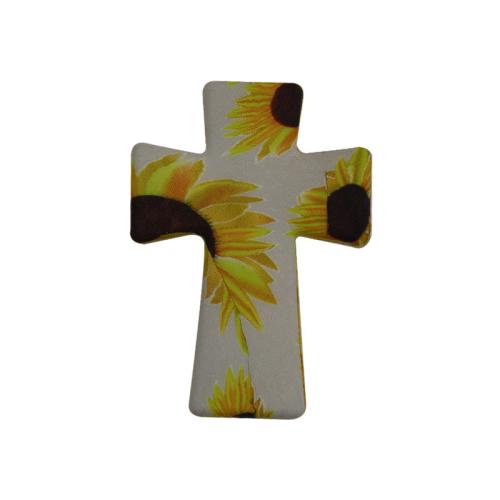Silicone Beads, Cross, DIY & different designs for choice, more colors for choice, 22x30mm, Sold By PC
