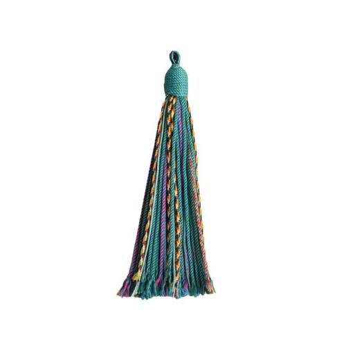 Decorative Tassel, Cotton Thread, handmade, Unisex, more colors for choice, Length:Approx 11 cm, 10PCs/Lot, Sold By Lot