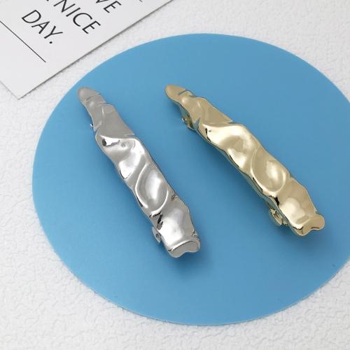 Hair Snap Clips Zinc Alloy plated fashion jewelry & for woman 70mm Sold By PC