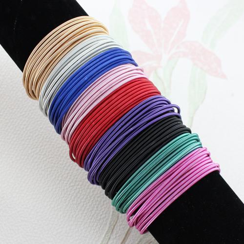 Titanium Steel Bracelet & Bangle, plated, fashion jewelry & Unisex, more colors for choice, 10PCs/Bag, Sold By Bag