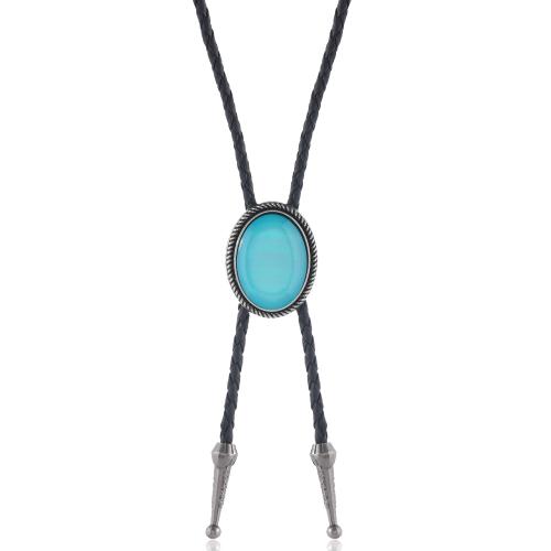 Acrylic Necklace PU Leather with Zinc Alloy & Acrylic plated fashion jewelry & Unisex Length Approx 15.7-27.5 Inch Sold By PC