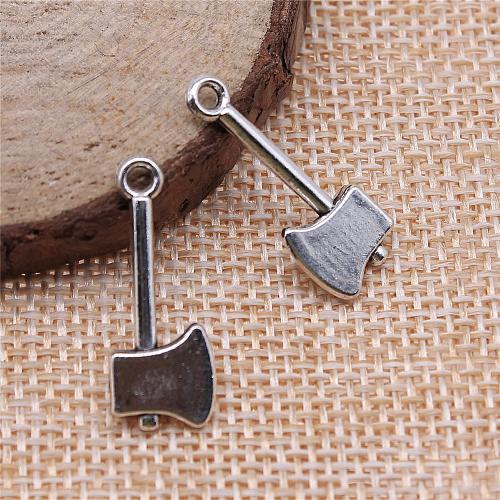 Zinc Alloy Tool Pendants Axe plated DIY Sold By PC