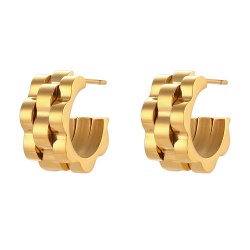 Stainless Steel Stud Earrings 304 Stainless Steel fashion jewelry & for woman Sold By Pair