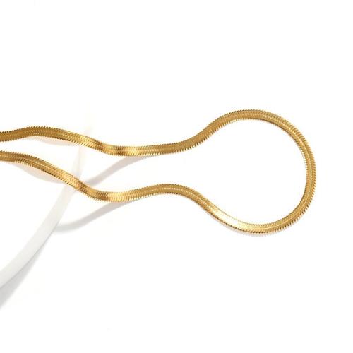 Edelstahl Schmuck Halskette, 304 Edelstahl, Modeschmuck & für Frau, Länge:ca. 50 cm, verkauft von PC