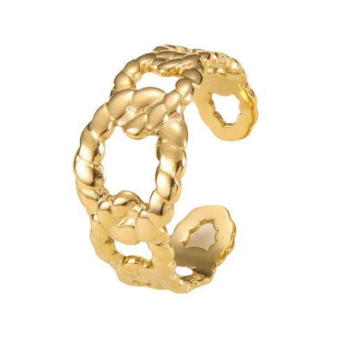 Edelstahl Ringe, 304 Edelstahl, Modeschmuck & für Frau, keine, diameter 17mm, verkauft von PC