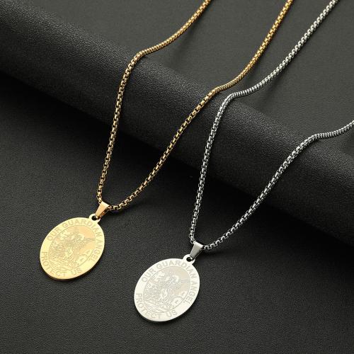 Titanium Steel Necklace plated for woman Length 60 cm Sold By PC