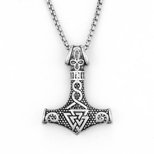 Zinklegierung Schmuck Halskette, mit Eisenkette, Modeschmuck & unisex, Länge:ca. 60 cm, verkauft von PC