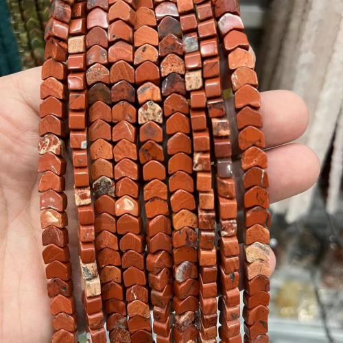 Gemstone Jewelry Beads, Natural Stone, arrowhead, DIY & different materials for choice, more colors for choice, 4x6mm, Approx 40PCs/Strand, Sold By Strand