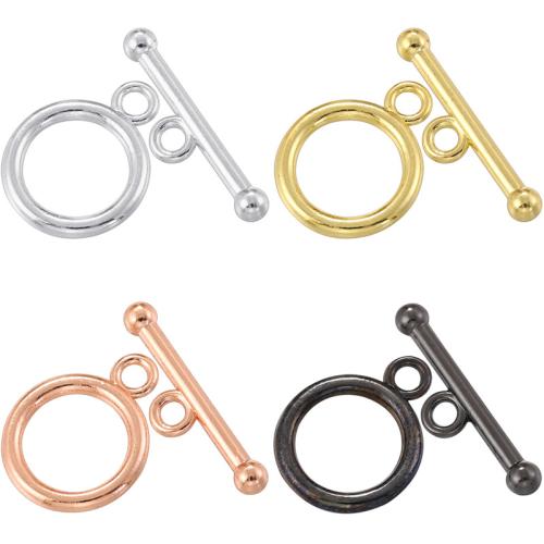 Brass Toggle Clasp, plated, DIY, more colors for choice, Sold By PC