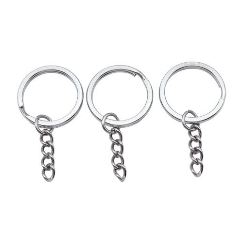 Stainless Steel Clasp Findings 304 Stainless Steel Round silver color plated DIY nickel lead & cadmium free 25mm Sold By PC