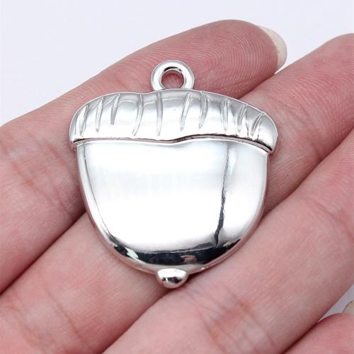 Tibetan Style Pendants, silver color plated, DIY, 35x31mm, Sold By PC