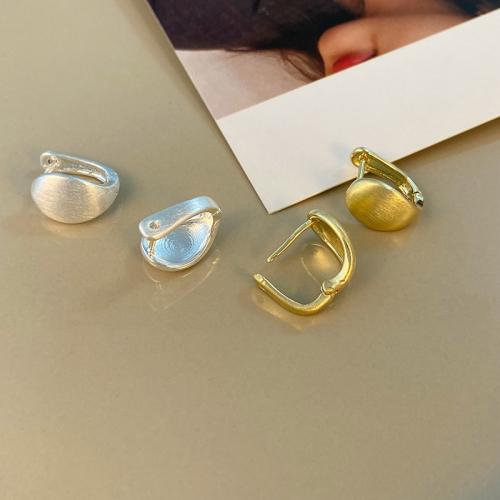 Messing Spring hoop oorbellen, mode sieraden & voor vrouw, meer kleuren voor de keuze, 10x7mm, Verkocht door pair