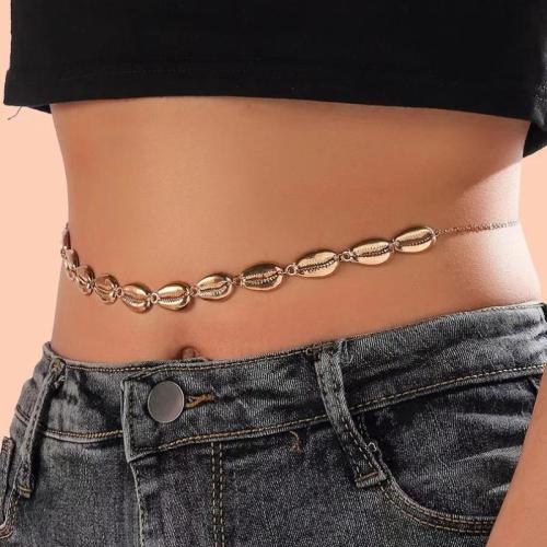 Body Chain Jewelry Zinc Alloy for woman Length Approx 79 cm Sold By PC