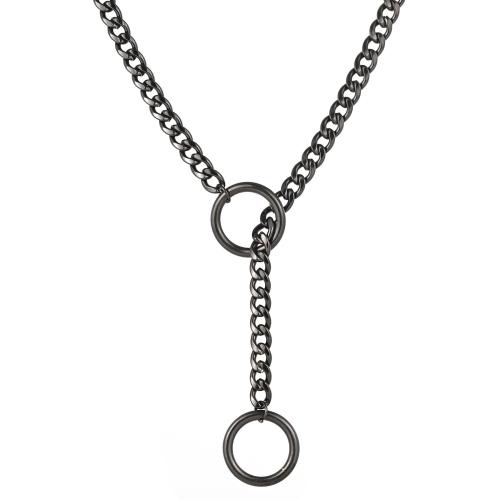 Edelstahl Schmuck Halskette, 304 Edelstahl, Modeschmuck & verschiedene Stile für Wahl & für Frau, keine, verkauft per ca. 70 cm Strang