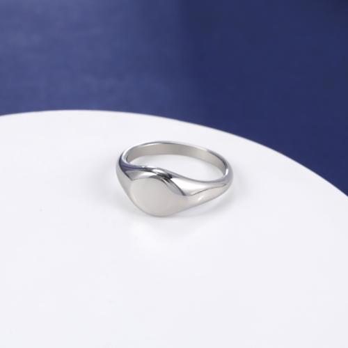 Vinger Ring in edelstaal, 304 roestvrij staal, mode sieraden & verschillende grootte voor keus & voor vrouw, meer kleuren voor de keuze, Verkocht door PC