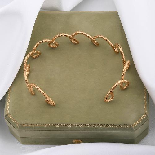 Bracelet d'acier titane, Placage de couleur d'or, pour femme, Vendu par PC