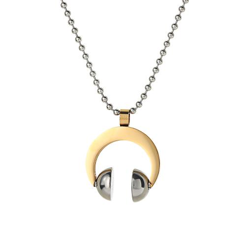 304 Stainless Steel Necklace with Titanium Steel plated fashion jewelry & for man Length Approx 20-23.6 Inch Sold By PC