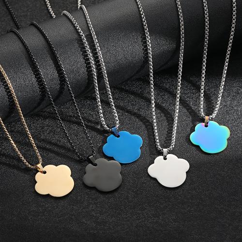 Stainless Steel Pendants 304 Stainless Steel Cloud plated DIY Sold By PC
