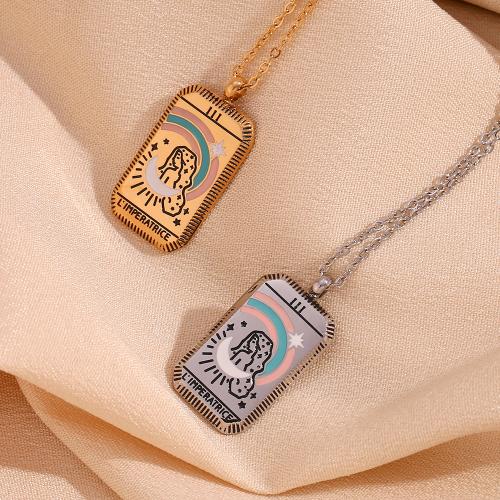 Edelstahl Schmuck Halskette, 316 L Edelstahl, mit Verlängerungskettchen von 5cm, Modeschmuck & verschiedene Stile für Wahl & für Frau, keine, Länge:ca. 45 cm, verkauft von PC