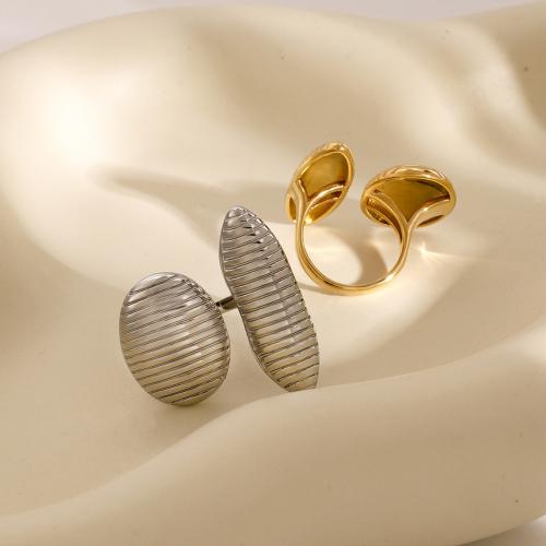 Палец кольцо из нержавеющей стали, Нержавеющая сталь 304, ювелирные изделия моды & Женский, Много цветов для выбора, продается PC