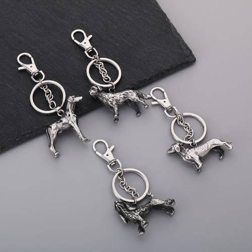 Stainless Steel Key Clasp 304 Stainless Steel plated DIY Sold By PC