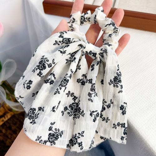 Hair Scrunchies, Cloth, fashion jewelry & different designs for choice, more colors for choice, 240x190mm, Sold By PC