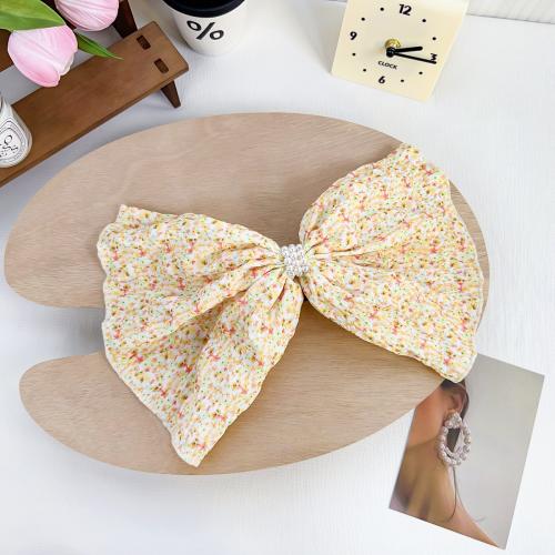 Hair Claw Clips Cloth Bowknot fashion jewelry Sold By PC
