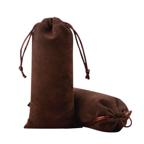 Velveteen Drawstring Bag, dustproof & different size for choice, more colors for choice, Sold By PC