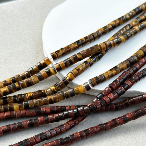 Natural Tiger Eye Beads, DIY, more colors for choice, 2x4mm, Sold Per Approx 39 cm Strand
