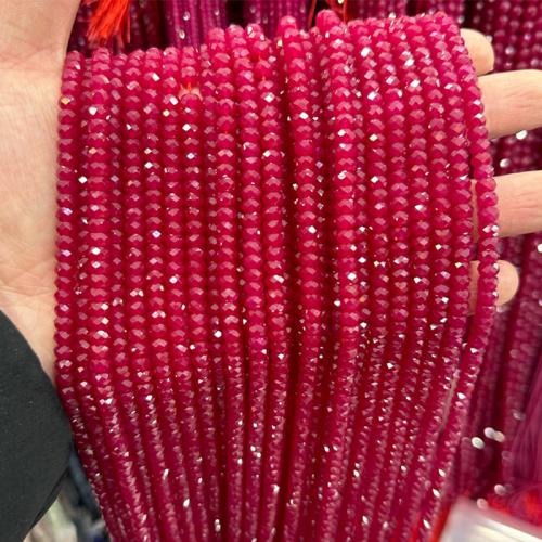 Gemstone Jewelry Beads Ruby polished DIY & faceted Sold Per Approx 38 cm Strand