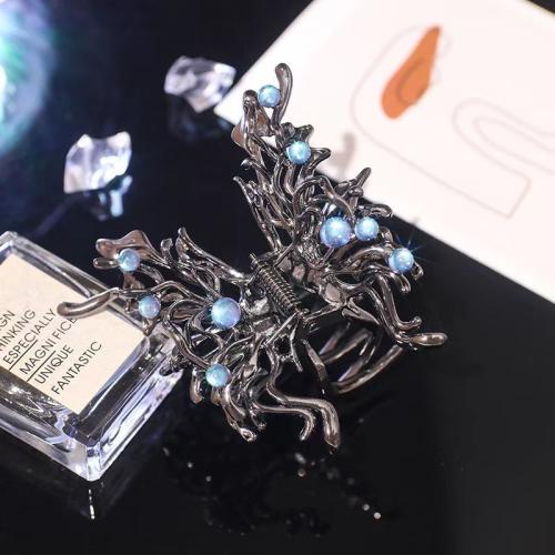 Hair Claw Clips Zinc Alloy with Sea Opal for woman Sold By PC
