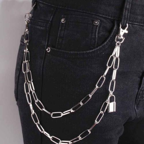 Body Chain Sieraden, Zinc Alloy, voor vrouw, meer kleuren voor de keuze, Lengte Ca 45 cm, Ca 55 cm, Verkocht door PC