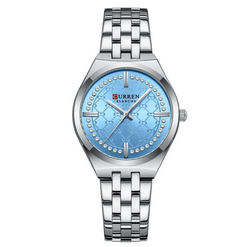 Women Wrist Watch, Glass, Life water resistant & fashion jewelry & japanese movement & for woman & with rhinestone, more colors for choice, Length:Approx 23 cm, Sold By PC
