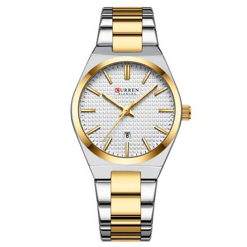 Men Wrist Watch, Glass, Life water resistant & fashion jewelry & japanese movement & for woman, more colors for choice, Length:Approx 22 cm, Sold By PC