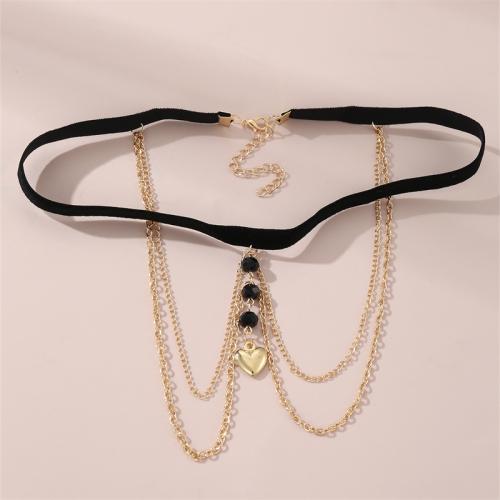 Kroppen kæde smykker, Zinc Alloy, mode smykker & forskellige stilarter for valg & for kvinde, Solgt af PC